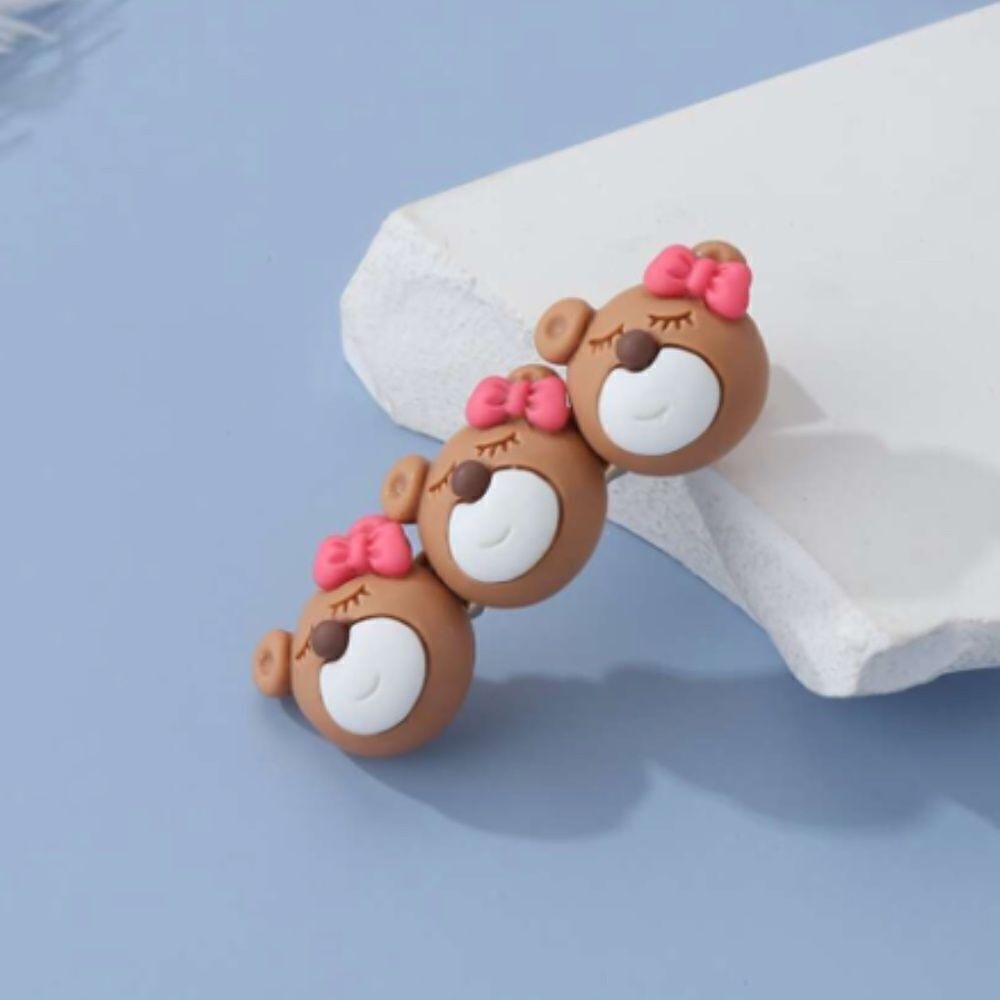 Cartoon Bear Hair Clip